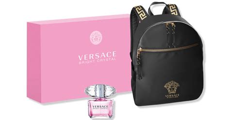 buy versace parfum get a free backpack|versace free backpack.